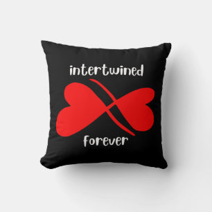 Almohada Entrelazados Para Siempre