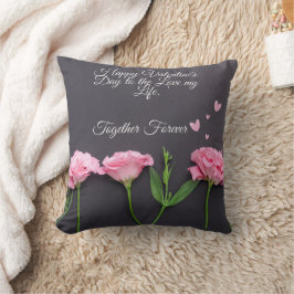 almohada especial del Día de San Valentín para sus