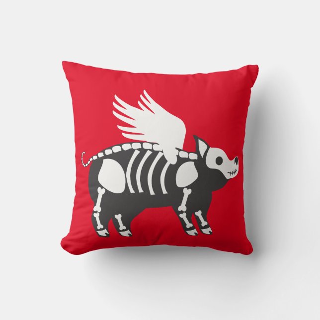 Almohada esquelética del cerdo (Anverso)