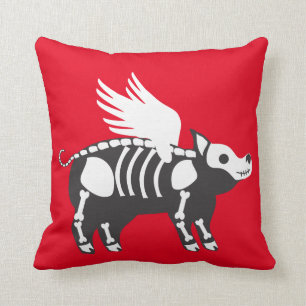 Almohada esquelética del cerdo