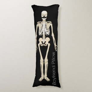 Almohada esquelética del cuerpo del novio