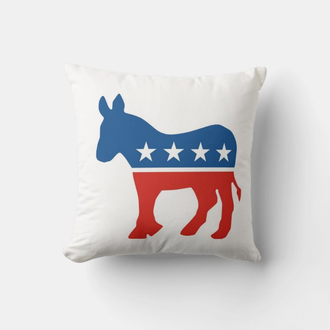almohada Estados Unidos del burro del fiesta (Anverso)