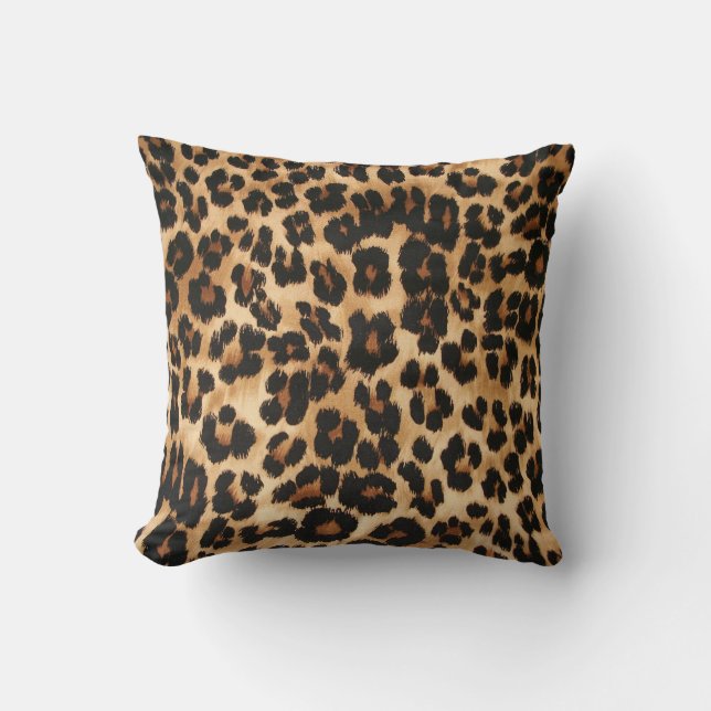 Almohada Estampado Leopardo (Anverso)