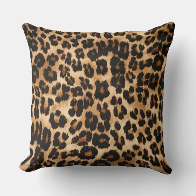 Almohada Estampado Leopardo (Anverso)