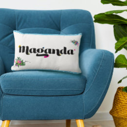 Almohada Estética 'Maganda' Boho Filipino