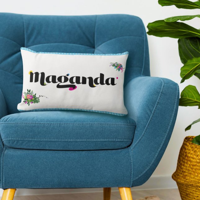 Almohada Estética 'Maganda' Boho Filipino (Subido por el creador)