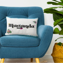 Almohada Estética 'Maganda' Boho Filipino