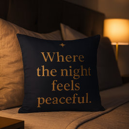 Almohada Estética Nocturna - Minimalista