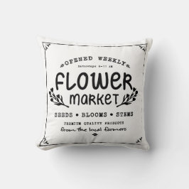 almohada estilo casa de campo - Mercado de flores