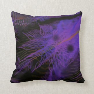Almohada - estructuras púrpuras - diseño del arte