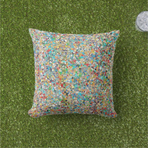 Almohada exterior de 16 x 16 de Confetti