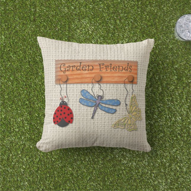 Almohada exterior de los Garden Friends (Césped)