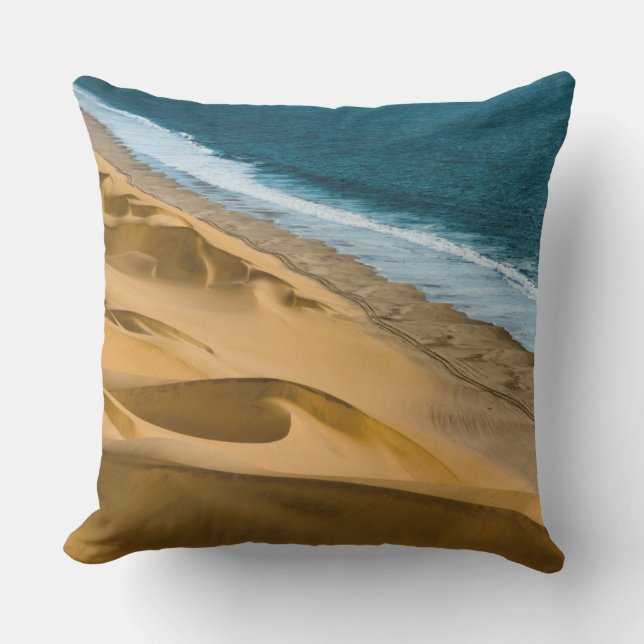 almohada exterior de océano y playa (Anverso)