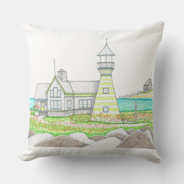 Almohada Exterior Faro (Anverso)