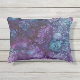 Almohada exterior/mangueras de colorido/moradas az