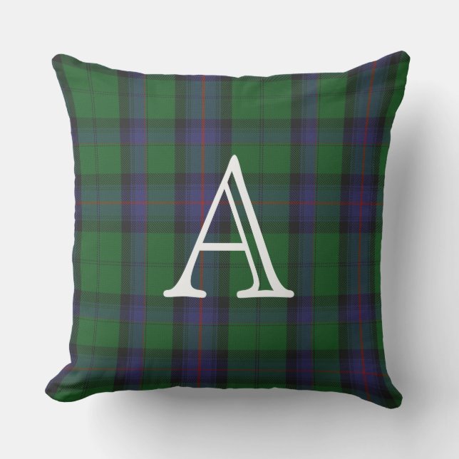 Almohada exterior monogramada blindada retenida (Anverso)