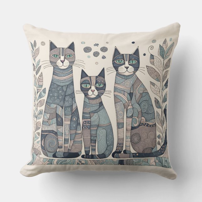 almohada exterior para gatos tranquilizantes (Anverso)