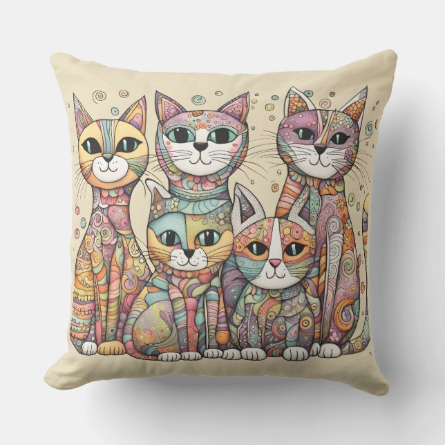 almohada exterior para gatos tranquilizantes (Anverso)