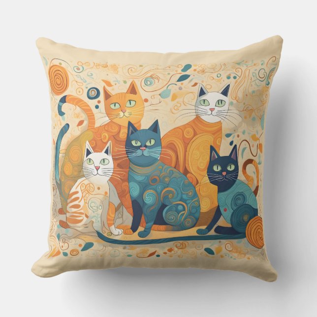 almohada exterior para gatos tranquilizantes (Anverso)