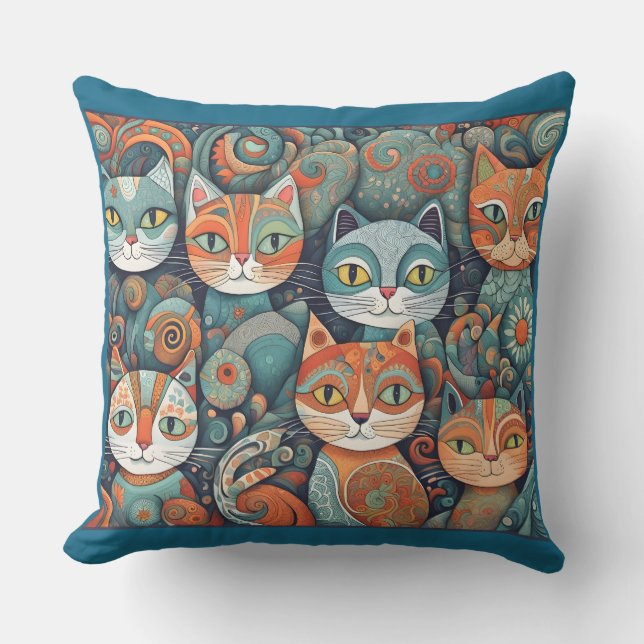 almohada exterior para gatos tranquilizantes (Anverso)
