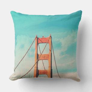 Almohada Exterior Retro Golden Gate San Francisco