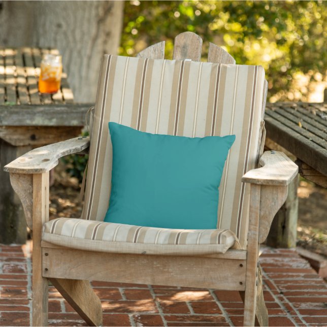 Almohada Exterior Verde Azulado (Silla)