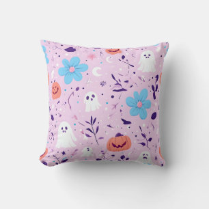 Almohada fantasma Cute Pastel Halloween