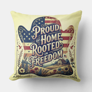 Almohada Fantasma Vintage Americana