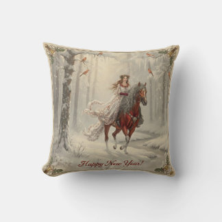 Almohada "Feliz Año Nuevo