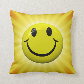 Almohada feliz de la cara