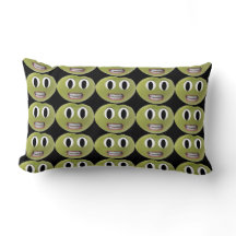Almohada feliz de la haba de Lima