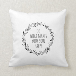 Almohada feliz del alma, almohada del humor,
