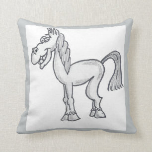 Almohada feliz del caballo