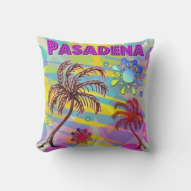 Almohada Feliz y de Esperanza de Pasadena (Anverso)