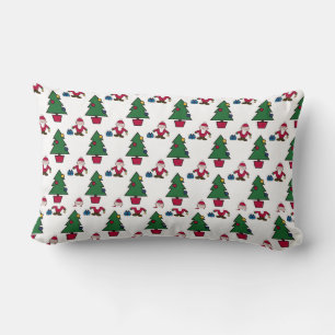 Almohada Festiva de Navidad de Santa Acogedora
