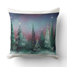 Almohada festiva y mágica para las fiestas