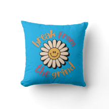 Almohada Flor Sonriente