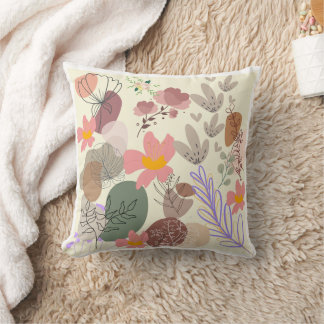 almohada floral