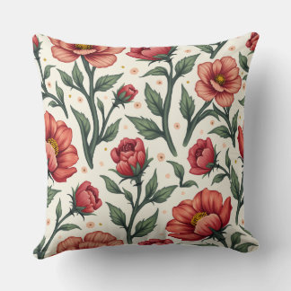 almohada floral