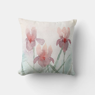 Almohada Floral Aquarela Iris