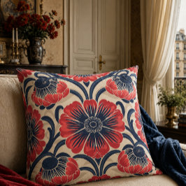 Almohada floral Belle Époque