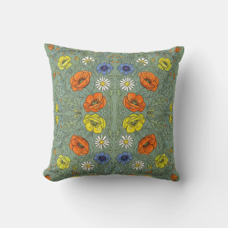 Almohada floral de Citrus Burst