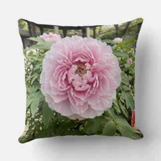 Almohada floral de la serie Peonía