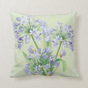 Almohada floral del lirio africano