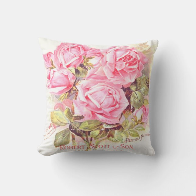 Almohada floral del paquete de la semilla de (Anverso)