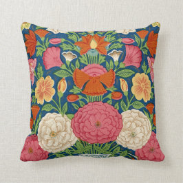 Almohada floral del vintage de Boho