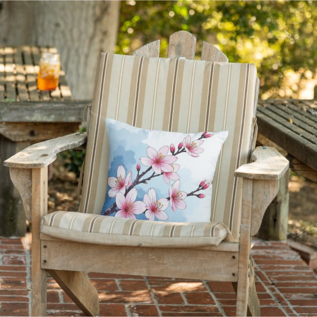 almohada floral exterior (Silla)