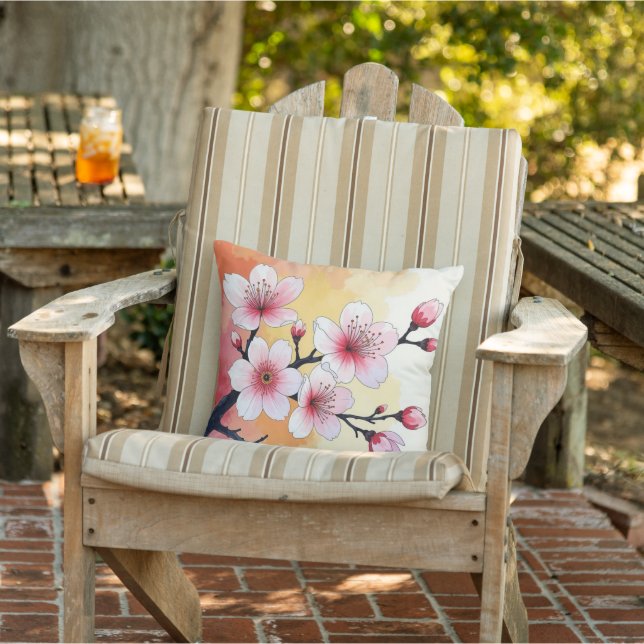 almohada floral exterior (Silla)