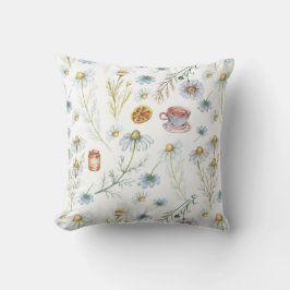 almohada floral exterior