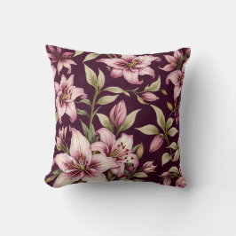 Almohada floral para echar